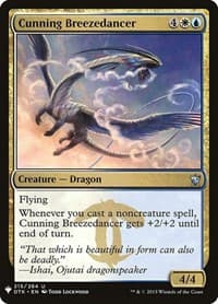 Cunning Breezedancer - The List Reprints - Magic: The Gathering card