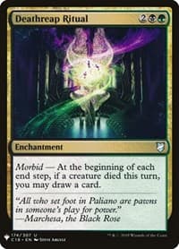 Deathreap Ritual - The List Reprints - Magic: The Gathering card