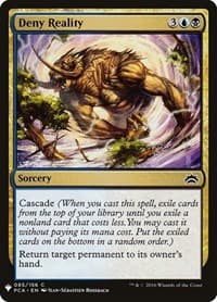 Deny Reality (PCA) - The List Reprints - Magic: The Gathering card