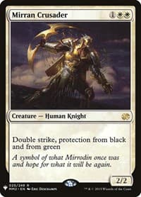 Mirran Crusader - The List Reprints - Magic: The Gathering card