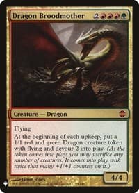 Dragon Broodmother - The List Reprints - Magic: The Gathering card