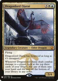 Dragonlord Ojutai - The List Reprints - Magic: The Gathering card