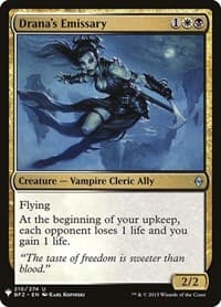 Drana's Emissary - The List Reprints - Magic: The Gathering card