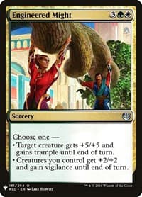 Engineered Might - The List Reprints - Magic: The Gathering card
