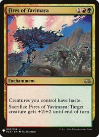 Fires of Yavimaya - The List Reprints - Magic: The Gathering card