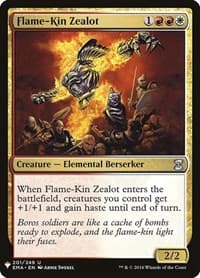 Flame-Kin Zealot - The List Reprints - Magic: The Gathering card