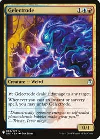 Gelectrode - The List Reprints - Magic: The Gathering card