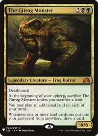 The Gitrog Monster - The List Reprints - Magic: The Gathering card