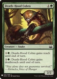 Death-Hood Cobra - The List Reprints - Magic: The Gathering card