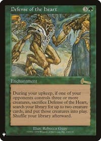 Defense of the Heart - The List Reprints - Magic: The Gathering card