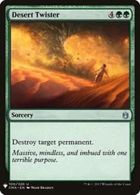 Desert Twister - The List Reprints - Magic: The Gathering card