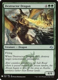 Destructor Dragon - The List Reprints - Magic: The Gathering card