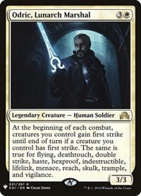 Odric, Lunarch Marshal (SOI) - The List Reprints - Magic: The Gathering card