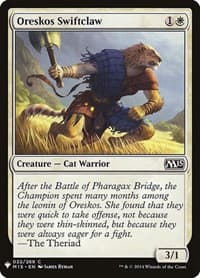 Oreskos Swiftclaw - The List Reprints - Magic: The Gathering card