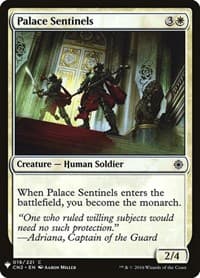 Palace Sentinels - The List Reprints - Magic: The Gathering card