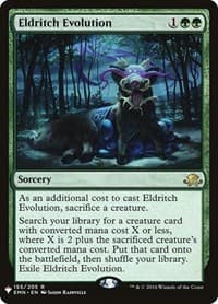 Eldritch Evolution - The List Reprints - Magic: The Gathering card
