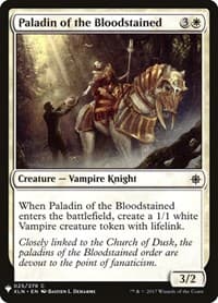 Paladin of the Bloodstained - The List Reprints - Magic: The Gathering card