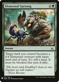 Elemental Uprising - The List Reprints - Magic: The Gathering card