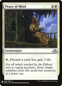 Peace of Mind - The List Reprints - Magic: The Gathering card