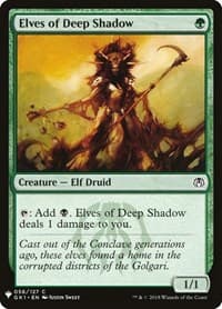 Elves of Deep Shadow - The List Reprints - Magic: The Gathering card