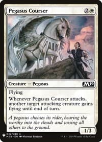 Pegasus Courser - The List Reprints - Magic: The Gathering card