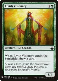 Elvish Visionary - The List Reprints - Magic: The Gathering card