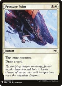 Pressure Point - The List Reprints - Magic: The Gathering card