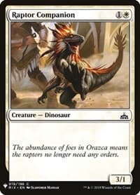 Raptor Companion - The List Reprints - Magic: The Gathering card
