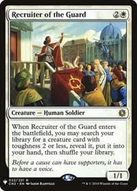 Recruiter of the Guard - The List Reprints - Magic: The Gathering card