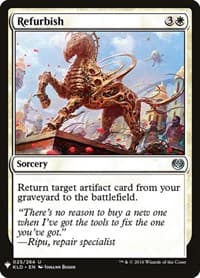 Refurbish - The List Reprints - Magic: The Gathering card