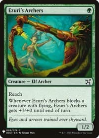 Ezuri's Archers - The List Reprints - Magic: The Gathering card