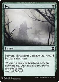 Fog - The List Reprints - Magic: The Gathering card
