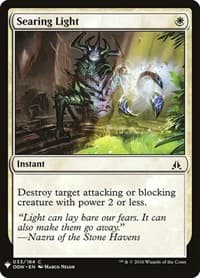 Searing Light - The List Reprints - Magic: The Gathering card