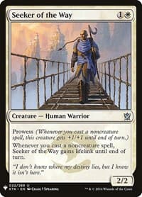 Seeker of the Way - The List Reprints - Magic: The Gathering card