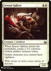Sensor Splicer - The List Reprints - Magic: The Gathering card