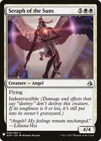 Seraph of the Suns - The List Reprints - Magic: The Gathering card