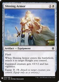 Shining Armor - The List Reprints - Magic: The Gathering card