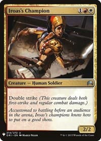 Iroas's Champion - The List Reprints - Magic: The Gathering card