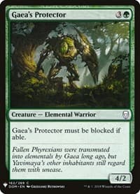 Gaea's Protector - The List Reprints - Magic: The Gathering card