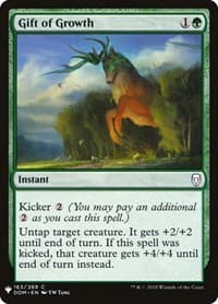 Gift of Growth - The List Reprints - Magic: The Gathering card