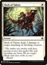 Slash of Talons - The List Reprints - Magic: The Gathering card