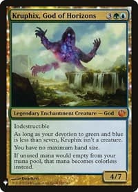 Kruphix, God of Horizons - The List Reprints - Magic: The Gathering card