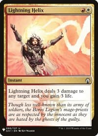 Lightning Helix - The List Reprints - Magic: The Gathering card