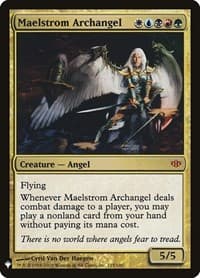 Maelstrom Archangel - The List Reprints - Magic: The Gathering card