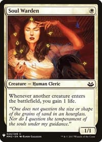 Soul Warden - The List Reprints - Magic: The Gathering card