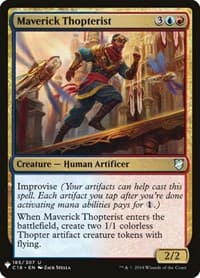 Maverick Thopterist (C18) - The List Reprints - Magic: The Gathering card