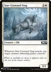 Star-Crowned Stag - The List Reprints - Magic: The Gathering card