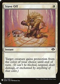 Stave Off - The List Reprints - Magic: The Gathering card
