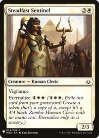 Steadfast Sentinel - The List Reprints - Magic: The Gathering card