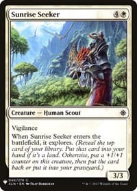 Sunrise Seeker - The List Reprints - Magic: The Gathering card